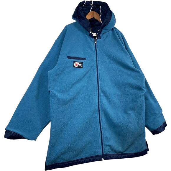 Vintage Nike Reversible Fleece Lined Hooded Jacket Large - Picture 10 of 13